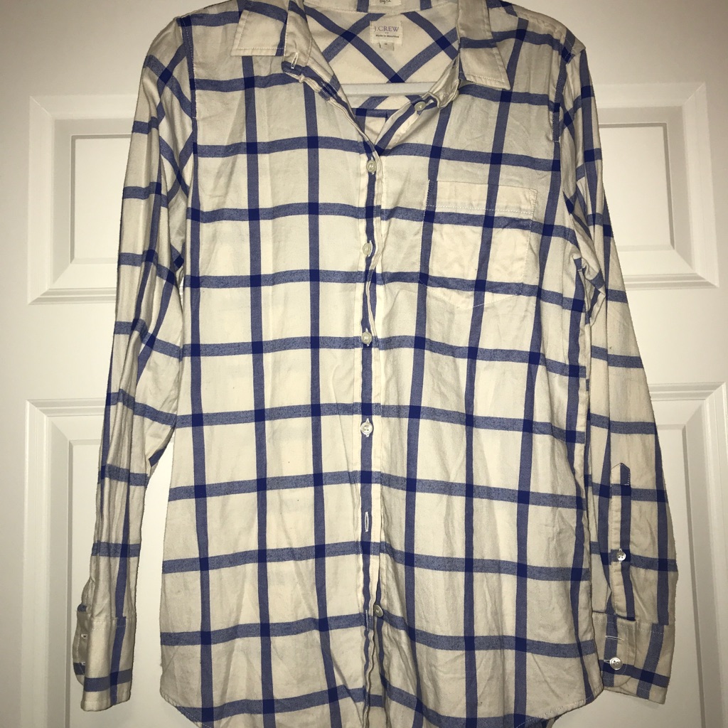 J Crew Collared Button Down